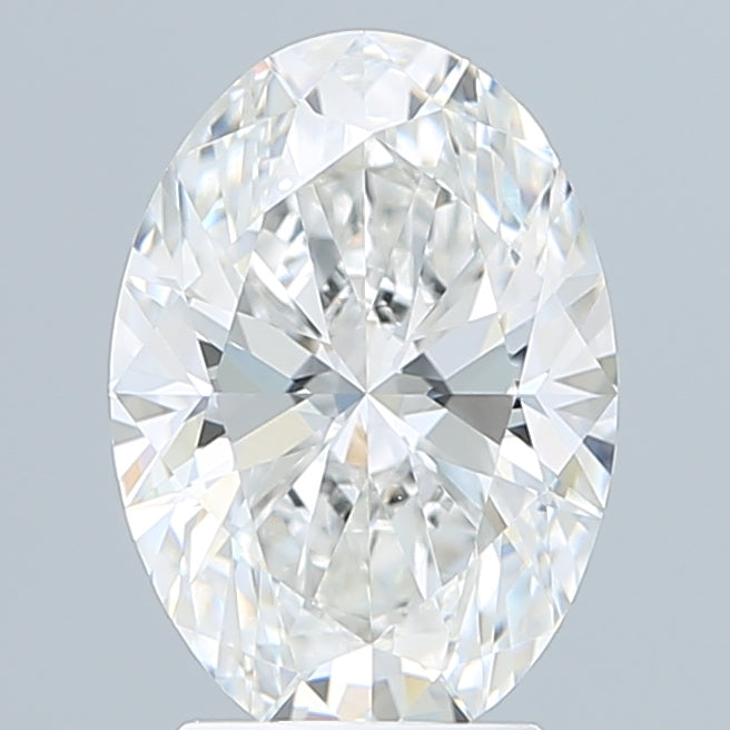 3.08 Carat Oval Shaped, Ideal Cut, E Color, VVS2 Clarity, IGI Certified Lab Grown Diamond
