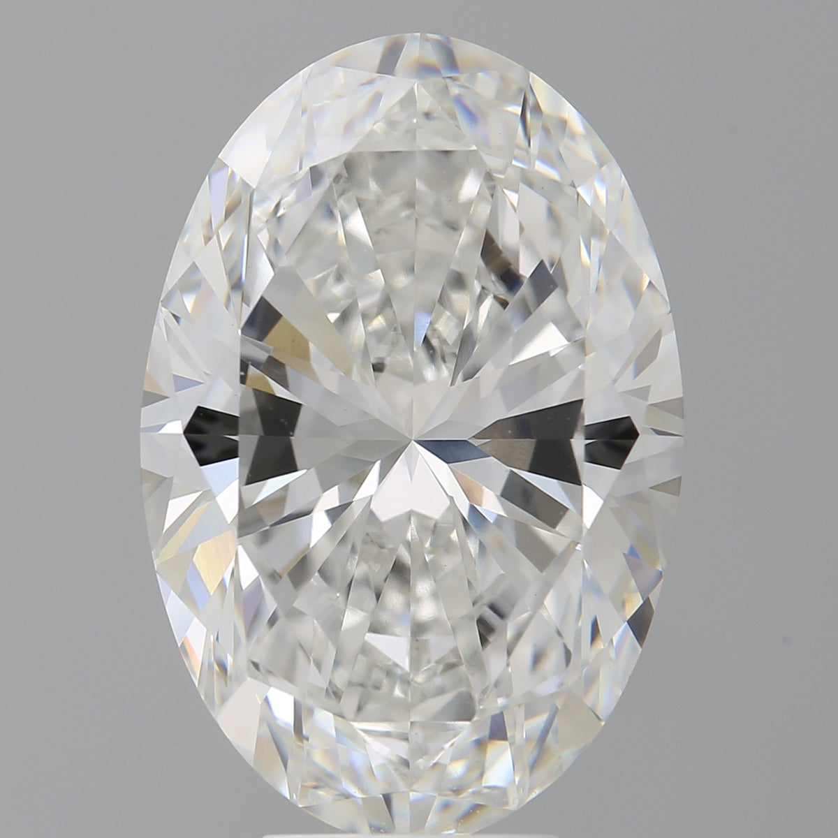 7.60 Carat Oval Shaped, Ideal Cut, E Color, VVS2 Clarity, IGI Certified Lab Grown Diamond