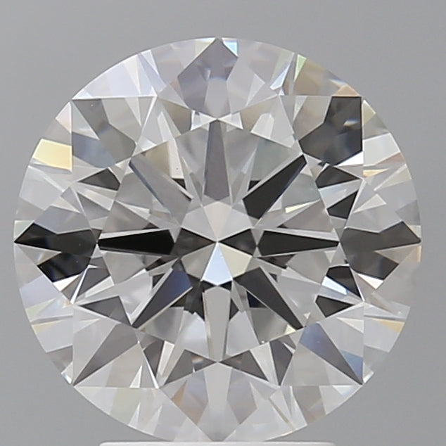 4.01 Carat Round Shaped, Ideal Cut, E Color, VVS2 Clarity, IGI Certified Lab Grown Diamond