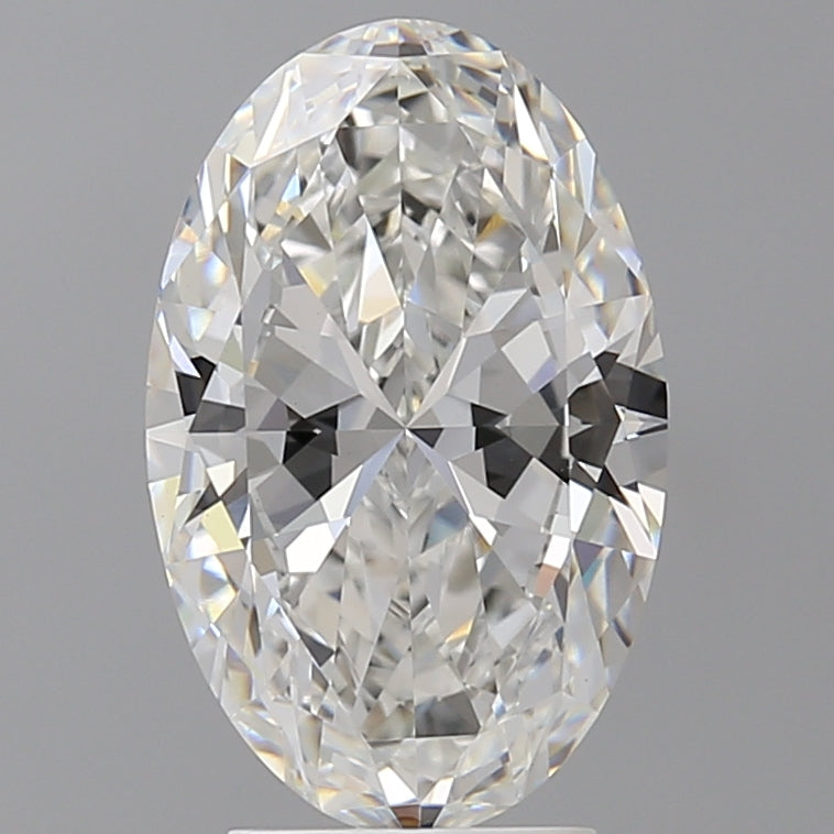 3.52 Carat Oval Shaped, Ideal Cut, E Color, VVS2 Clarity, IGI Certified Lab Grown Diamond