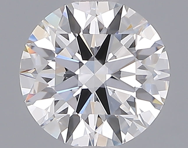 1.55 Carat Round Shaped, Ideal Cut, D Color, VVS2 Clarity, IGI Certified Lab Grown Diamond