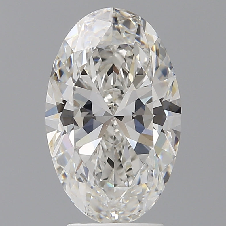 3.60 Carat Oval Shaped, Ideal Cut, F Color, VVS2 Clarity, IGI Certified Lab Grown Diamond