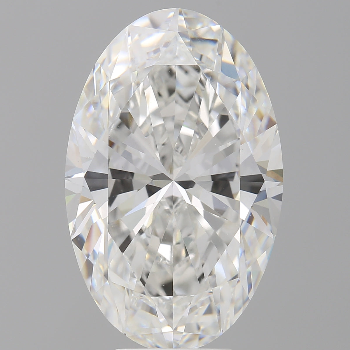 8.03 Carat Oval Shaped, Ideal Cut, E Color, VVS2 Clarity, IGI Certified Lab Grown Diamond