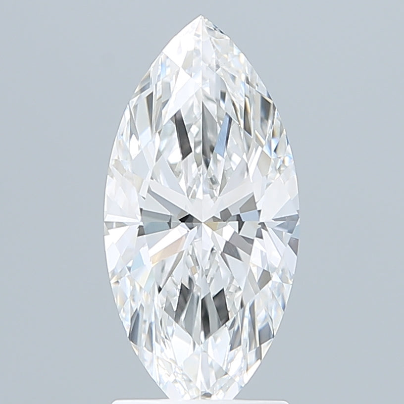 2.03 Carat Marquise Shaped, Ideal Cut, E Color, VVS2 Clarity, IGI Certified Lab Grown Diamond