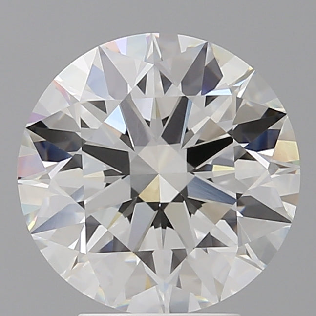 4.10 Carat Round Shaped, Ideal Cut, E Color, VVS2 Clarity, IGI Certified Lab Grown Diamond
