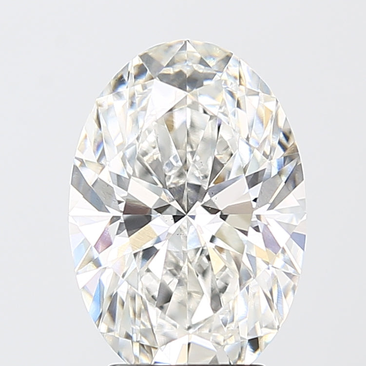 4.03 Carat Oval Shaped, Excellent Cut, F Color, VS2 Clarity, IGI Certified Lab Grown Diamond
