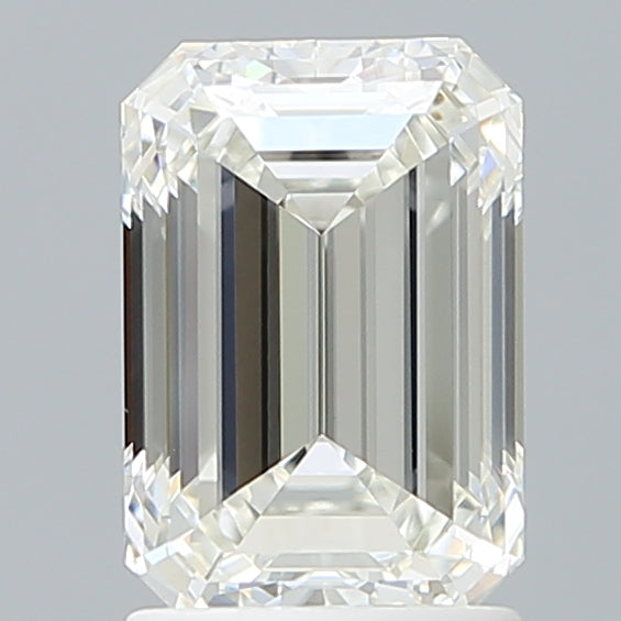 2.08 Carat Emerald Shaped, Ideal Cut, G Color, VVS1 Clarity, IGI Certified Lab Grown Diamond