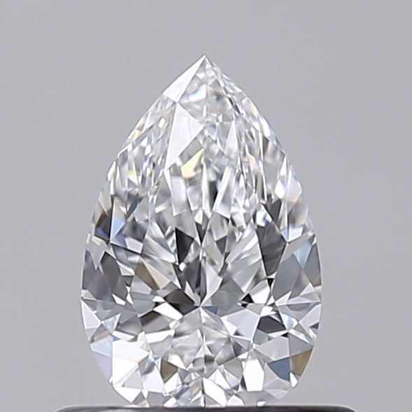 0.51 Carat Pear Shaped, Excellent Cut, D Color, VVS1 Clarity, IGI Certified Lab Grown Diamond