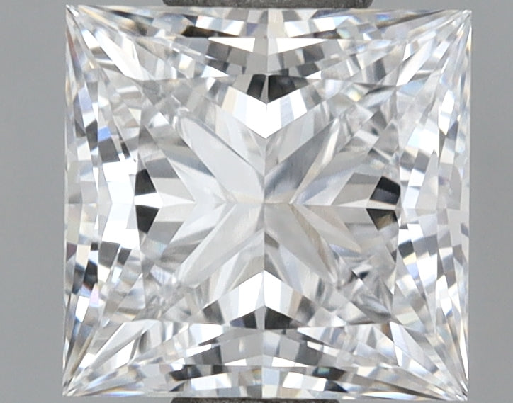 1.11 Carat Princess Shaped, Ideal Cut, D Color, VVS1 Clarity, IGI Certified Lab Grown Diamond