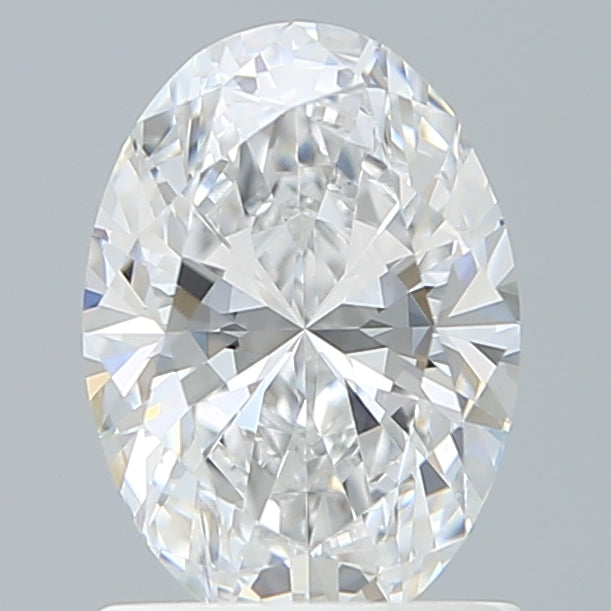 1.26 Carat Oval Shaped, Ideal Cut, D Color, VVS2 Clarity, IGI Certified Lab Grown Diamond