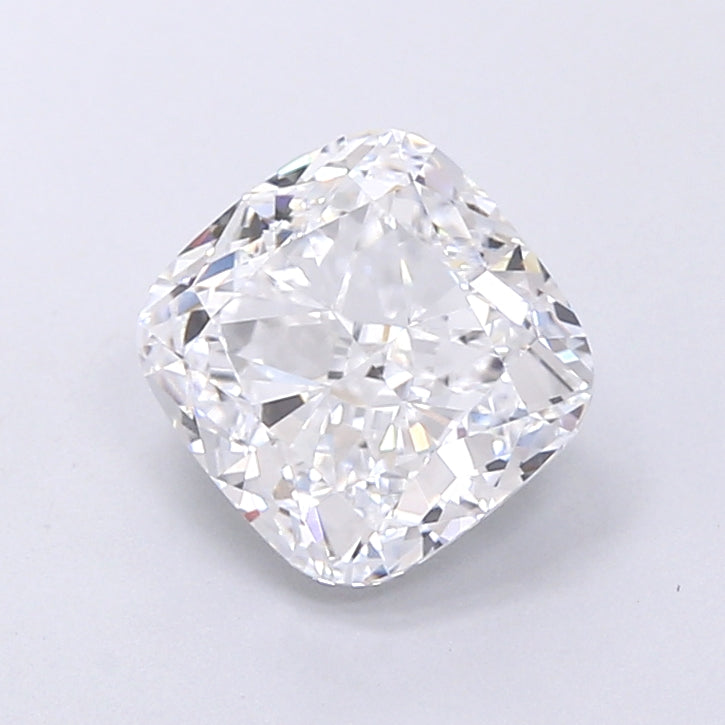 2.17 Carat Cushion Shaped, Very Good Cut, D Color, VVS1 Clarity, IGI Certified Lab Grown Diamond