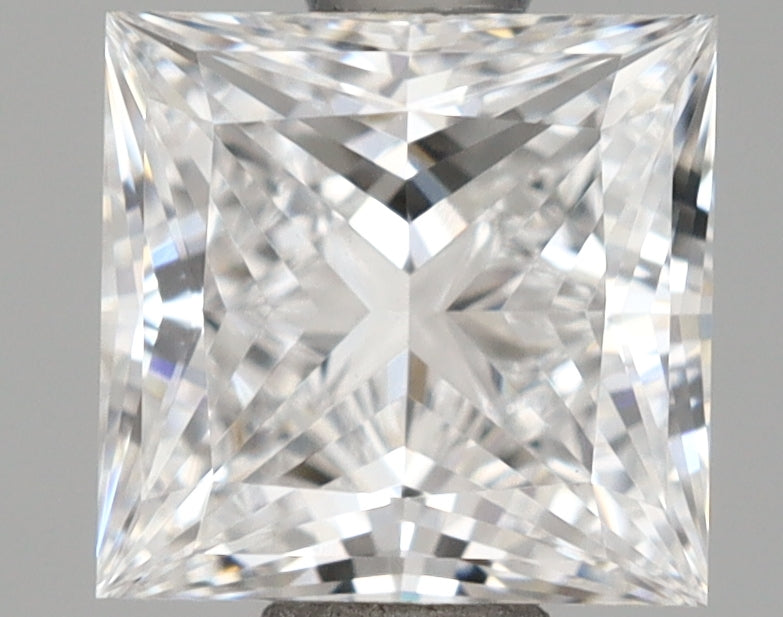1.11 Carat Princess Shaped, Excellent Cut, D Color, VVS2 Clarity, IGI Certified Lab Grown Diamond