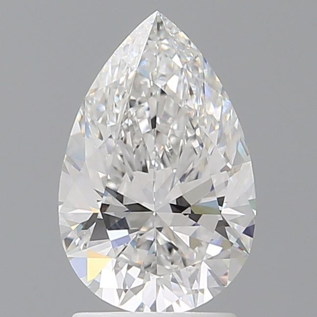 2.09 Carat Pear Shaped, Ideal Cut, E Color, VVS1 Clarity, IGI Certified Lab Grown Diamond