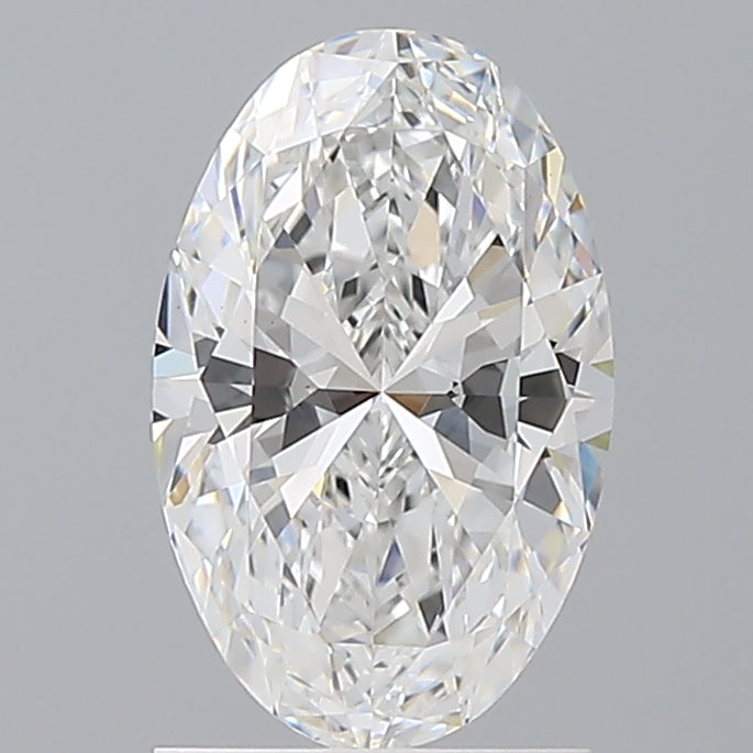 1.59 Carat Oval Shaped, Ideal Cut, E Color, VS1 Clarity, IGI Certified Lab Grown Diamond