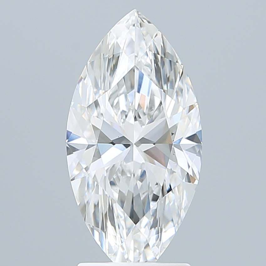 2.50 Carat Marquise Shaped, Ideal Cut, E Color, VS1 Clarity, IGI Certified Lab Grown Diamond