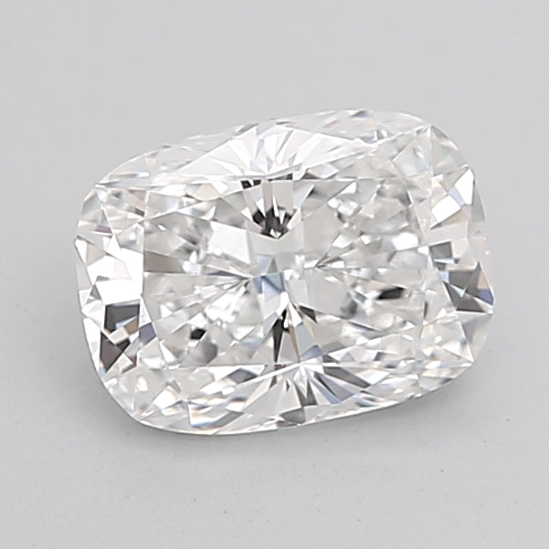 1.54 Carat Cushion Shaped, Ideal Cut, D Color, VVS2 Clarity, IGI Certified Lab Grown Diamond