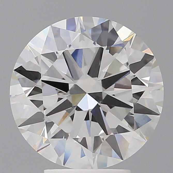 4.51 Carat Round Shaped, Excellent Cut, F Color, VVS2 Clarity, IGI Certified Lab Grown Diamond