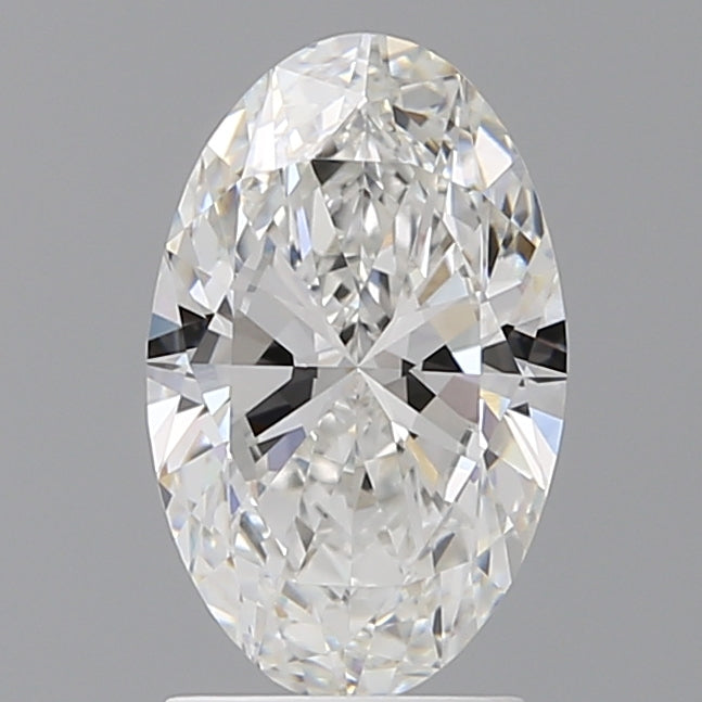 2.00 Carat Oval Shaped, Ideal Cut, F Color, VVS2 Clarity, IGI Certified Lab Grown Diamond
