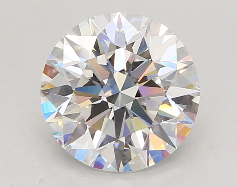 3.04 Carat Round Shaped, Ideal Cut, D Color, VVS2 Clarity, IGI Certified Lab Grown Diamond