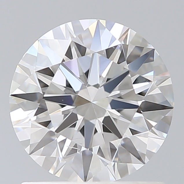 1.21 Carat Round Shaped, Ideal Cut, D Color, VS2 Clarity, IGI Certified Lab Grown Diamond