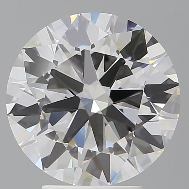 4.01 Carat Round Shaped, Ideal Cut, E Color, VVS2 Clarity, IGI Certified Lab Grown Diamond
