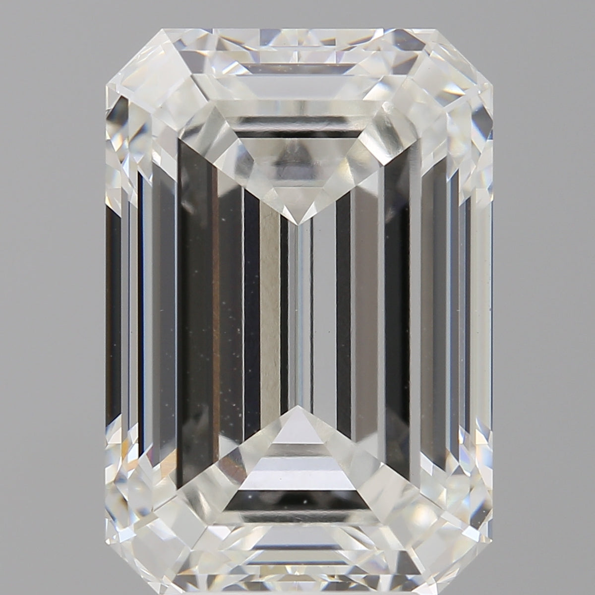 8.03 Carat Emerald Shaped, Ideal Cut, F Color, VVS2 Clarity, IGI Certified Lab Grown Diamond