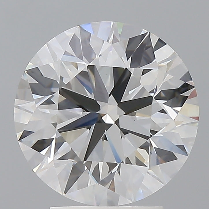 3.52 Carat Round Shaped, Ideal Cut, E Color, VVS2 Clarity, IGI Certified Lab Grown Diamond