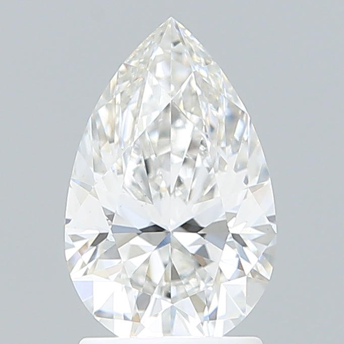 1.90 Carat Pear Shaped, Excellent Cut, F Color, VS1 Clarity, IGI Certified Lab Grown Diamond