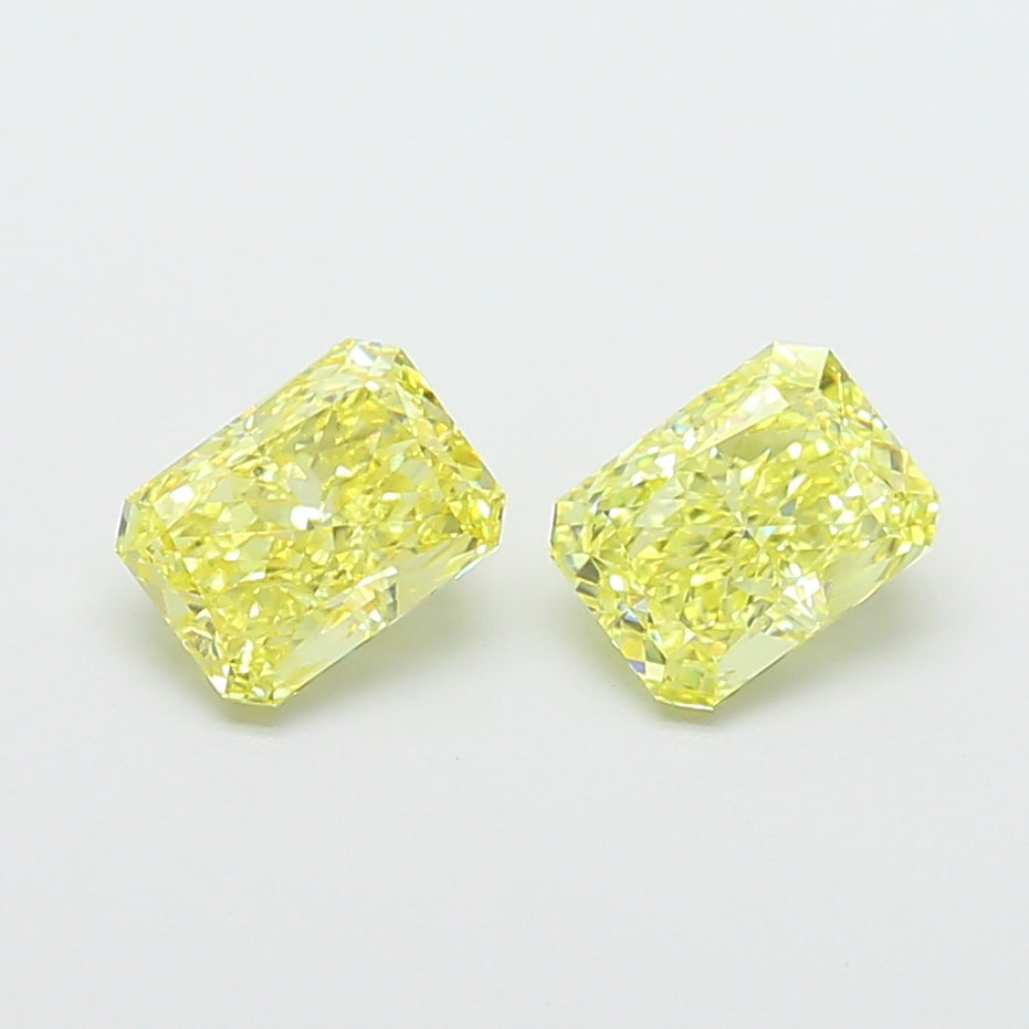 1.02 Carat Radiant Shaped, Excellent Cut, VVS2 Clarity, IGI Certified Lab Grown Diamond