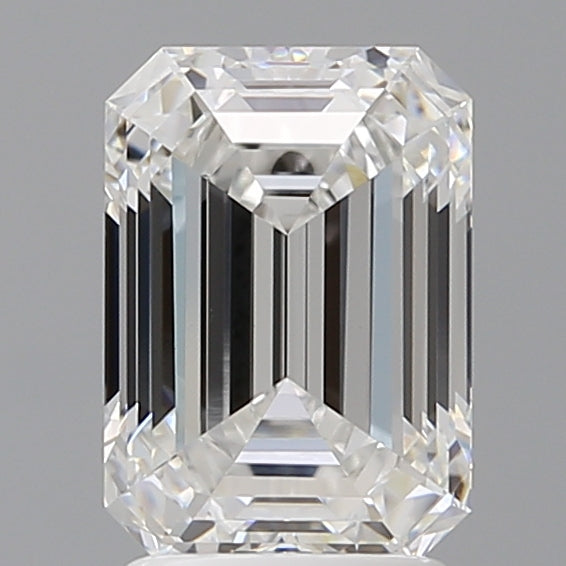 2.58 Carat Emerald Shaped, Ideal Cut, E Color, VVS2 Clarity, IGI Certified Lab Grown Diamond