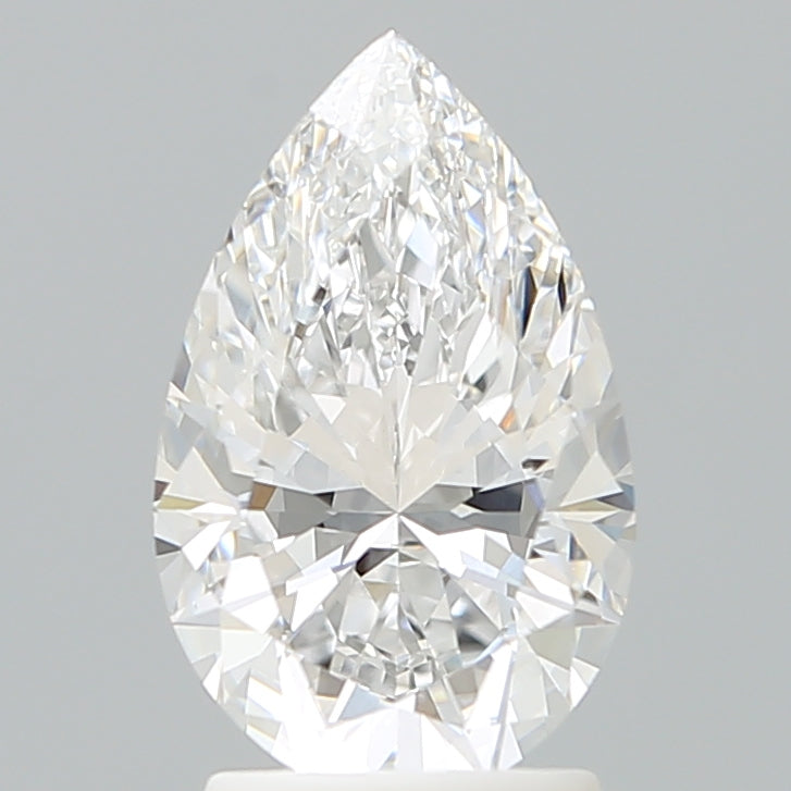 2.27 Carat Pear Shaped, Excellent Cut, D Color, VVS2 Clarity, IGI Certified Lab Grown Diamond