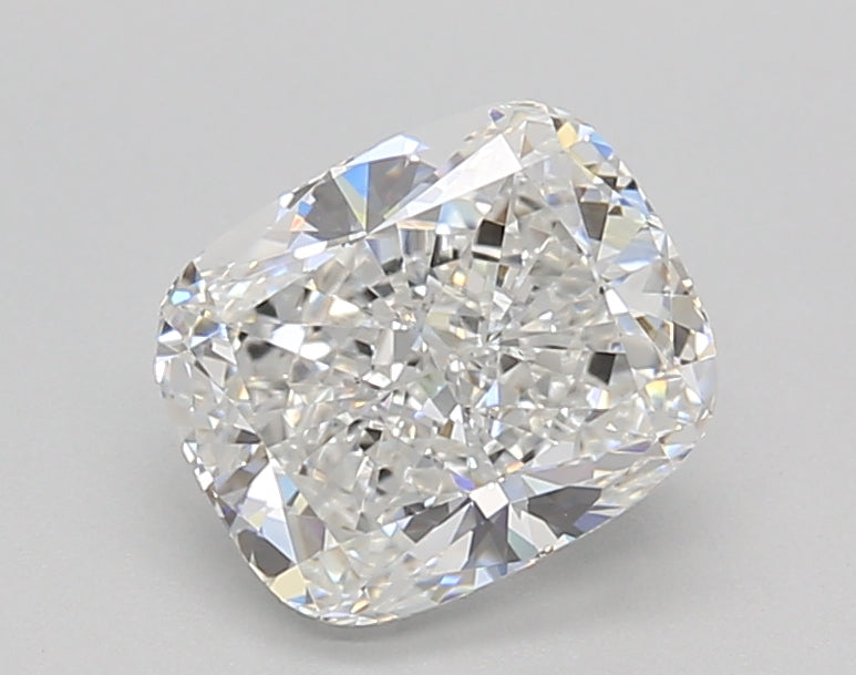 1.52 Carat Elongated Cushion Shaped, Very Good Cut, E Color, VS1 Clarity, IGI Certified Lab Grown Diamond