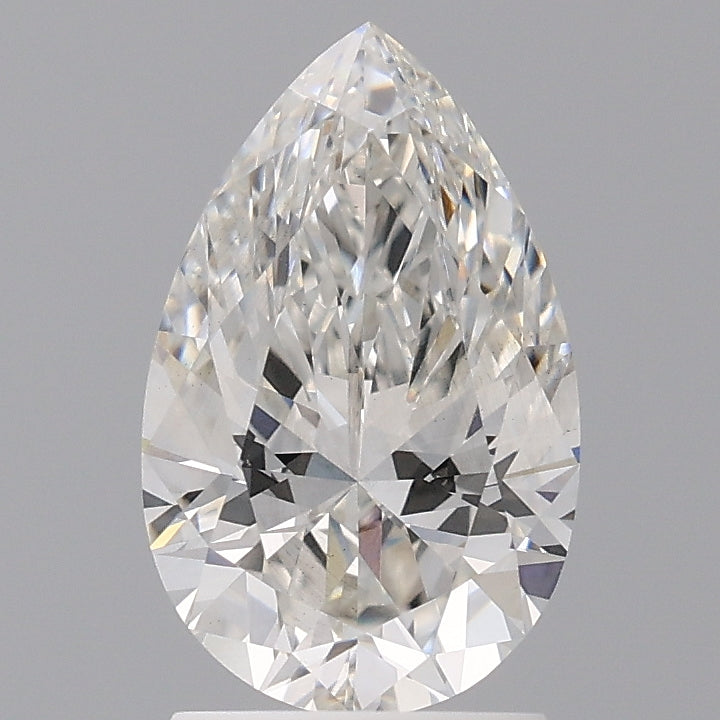 2.07 Carat Pear Shaped, Ideal Cut, F Color, VS2 Clarity, IGI Certified Lab Grown Diamond