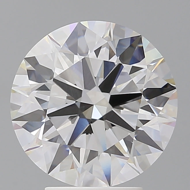 4.08 Carat Round Shaped, Ideal Cut, E Color, VVS2 Clarity, IGI Certified Lab Grown Diamond