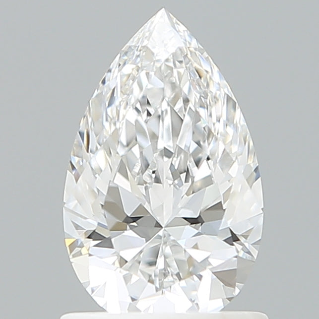 1.04 Carat Pear Shaped, Ideal Cut, D Color, VS1 Clarity, IGI Certified Lab Grown Diamond