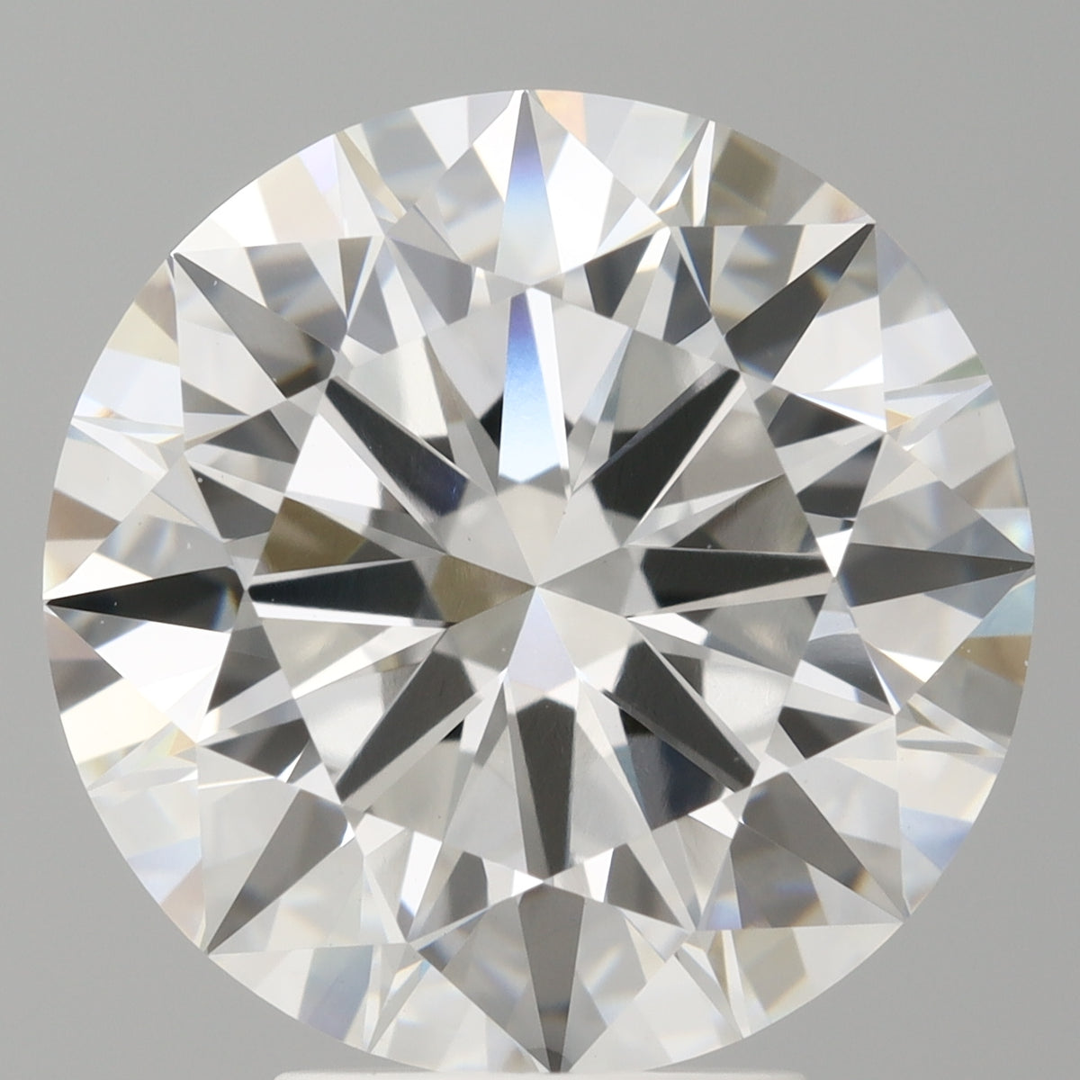 5.10 Carat Round Shaped, Ideal Cut, F Color, VVS2 Clarity, IGI Certified Lab Grown Diamond