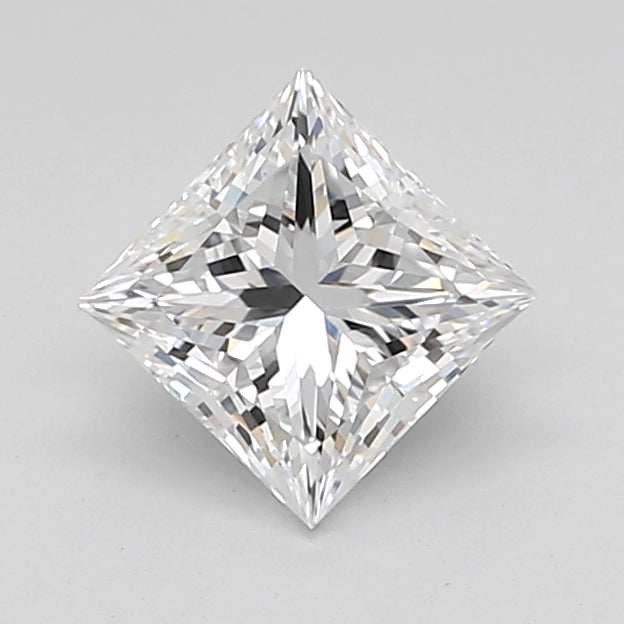1.01 Carat Princess Shaped, Ideal Cut, E Color, VVS2 Clarity, IGI Certified Lab Grown Diamond