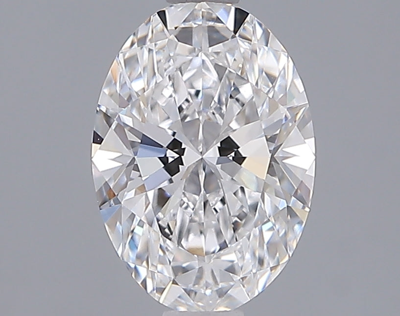 1.53 Carat Oval Shaped, Ideal Cut, D Color, VVS2 Clarity, IGI Certified Lab Grown Diamond