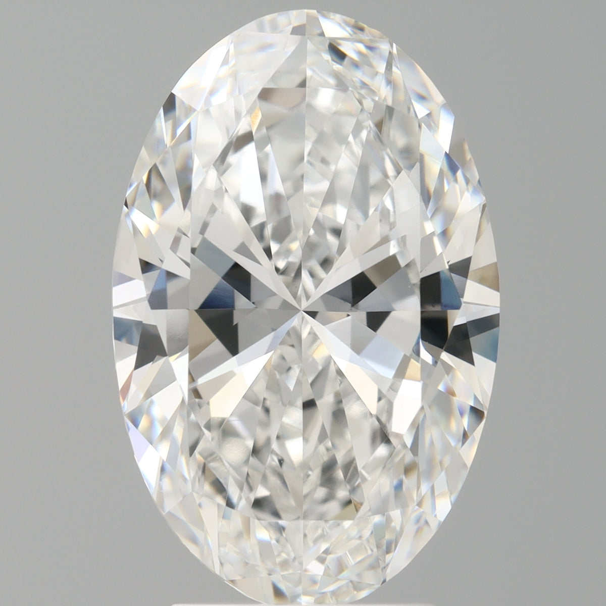 4.00 Carat Oval Shaped, Ideal Cut, E Color, VVS2 Clarity, IGI Certified Lab Grown Diamond
