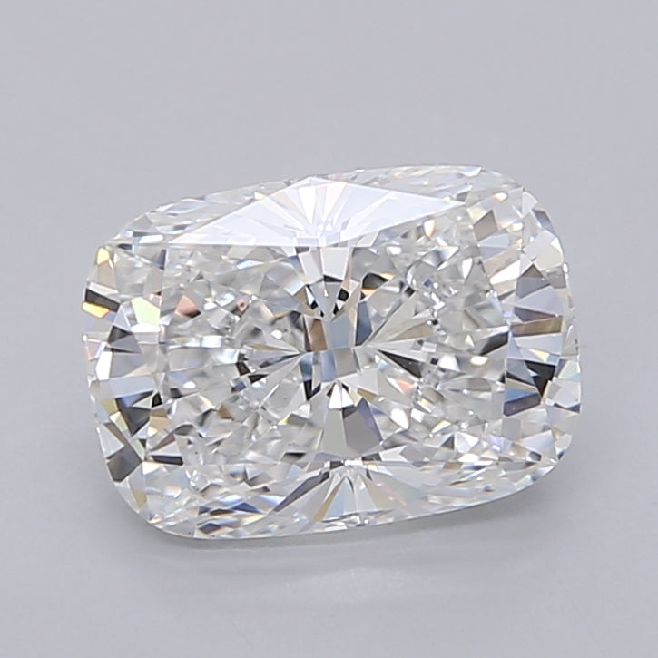 2.26 Carat Cushion Shaped, Ideal Cut, E Color, VS1 Clarity, IGI Certified Lab Grown Diamond