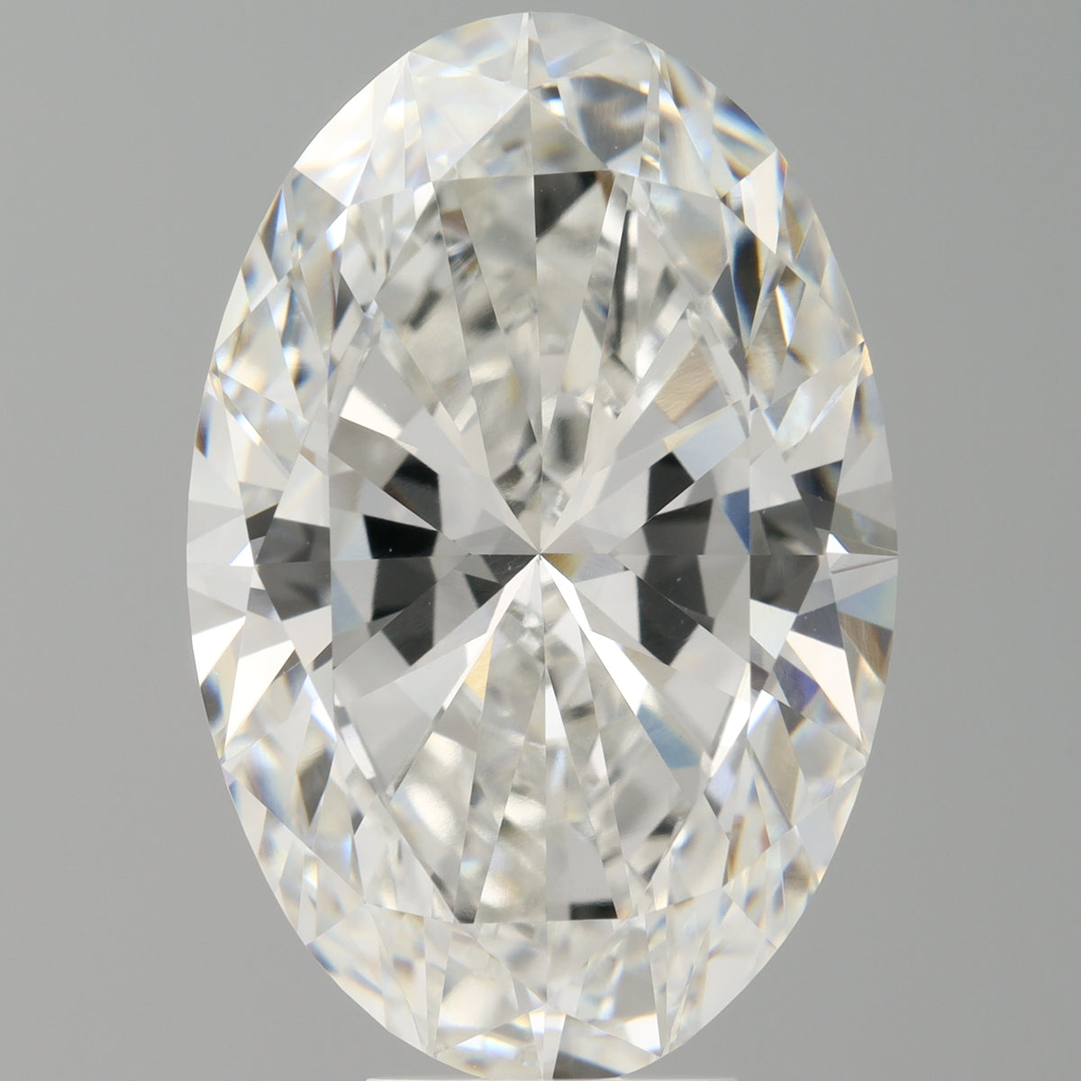 8.06 Carat Oval Shaped, Ideal Cut, E Color, VVS2 Clarity, IGI Certified Lab Grown Diamond