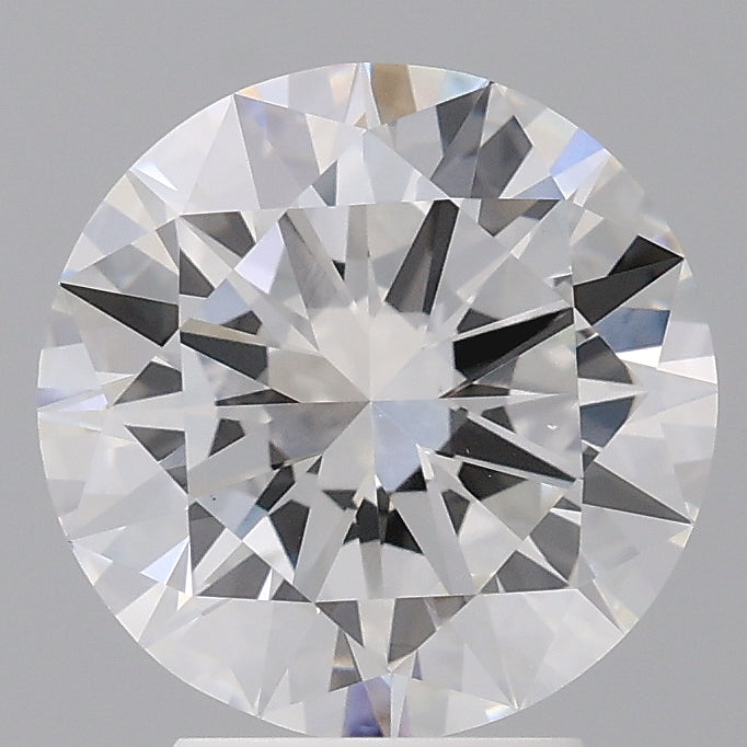 3.50 Carat Round Shaped, Excellent Cut, E Color, VS1 Clarity, IGI Certified Lab Grown Diamond