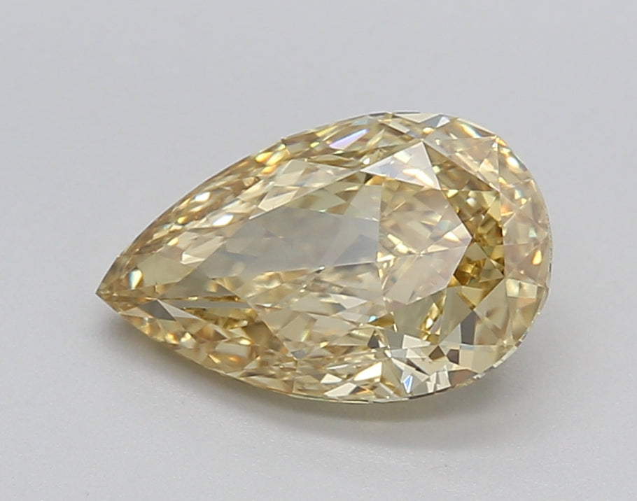1.78 Carat Pear Shaped, Excellent Cut, VS1 Clarity, IGI Certified Lab Grown Diamond