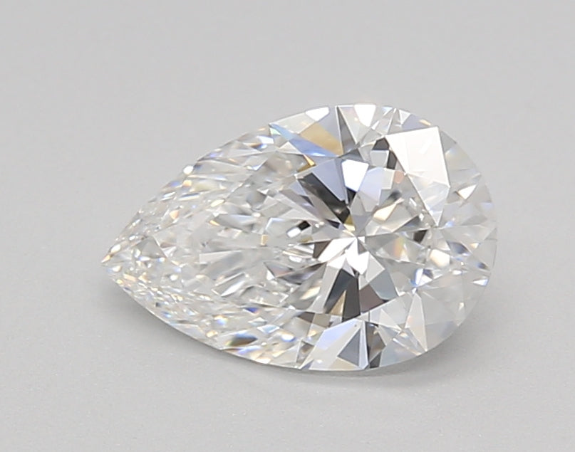 1.02 Carat Pear Shaped, Excellent Cut, D Color, VVS1 Clarity, IGI Certified Lab Grown Diamond