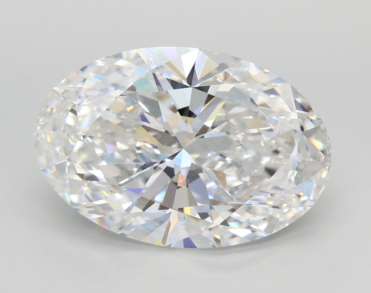 4.28 Carat Oval Shaped, Very Good Cut, E Color, VVS2 Clarity, IGI Certified Lab Grown Diamond