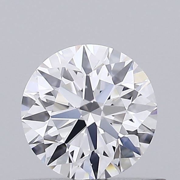 0.53 Carat Round Shaped, Ideal Cut, D Color, VVS2 Clarity, IGI Certified Lab Grown Diamond