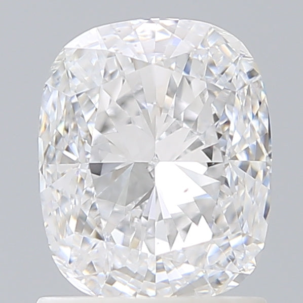 1.50 Carat Cushion Shaped, Ideal Cut, D Color, VS2 Clarity, IGI Certified Lab Grown Diamond