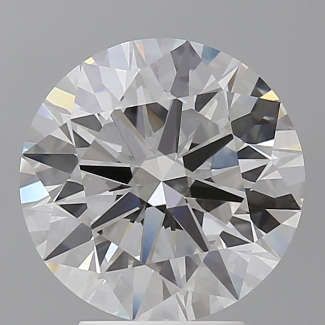 4.00 Carat Round Shaped, Ideal Cut, E Color, VVS2 Clarity, IGI Certified Lab Grown Diamond