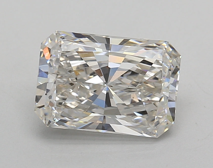 2.02 Carat Radiant Shaped, Excellent Cut, G Color, VS1 Clarity, IGI Certified Lab Grown Diamond