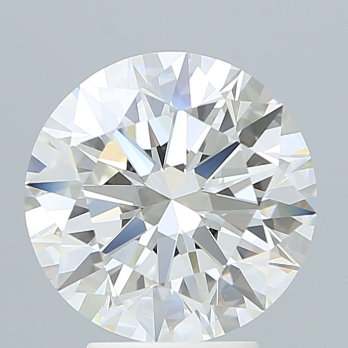4.10 Carat Round Shaped, Ideal Cut, G Color, VVS2 Clarity, IGI Certified Lab Grown Diamond